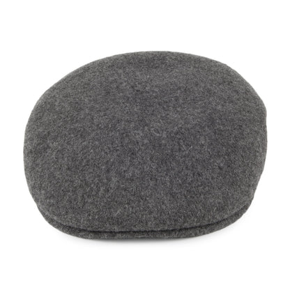 Casquette Plate en Laine Classic anthracite JAXON & JAMES