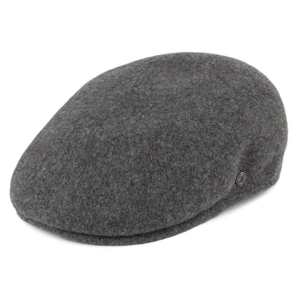 Casquette Plate en Laine Classic anthracite JAXON & JAMES