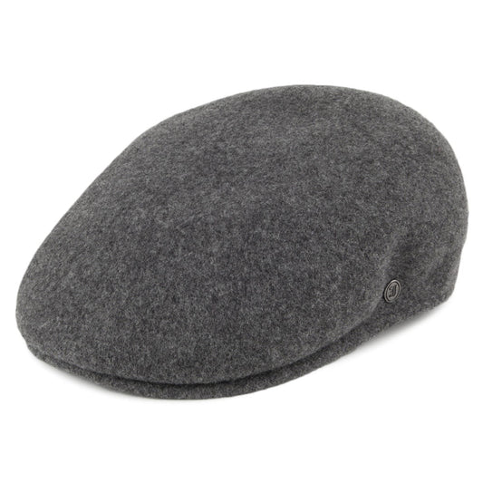 Casquette Plate en Laine Classic anthracite JAXON & JAMES