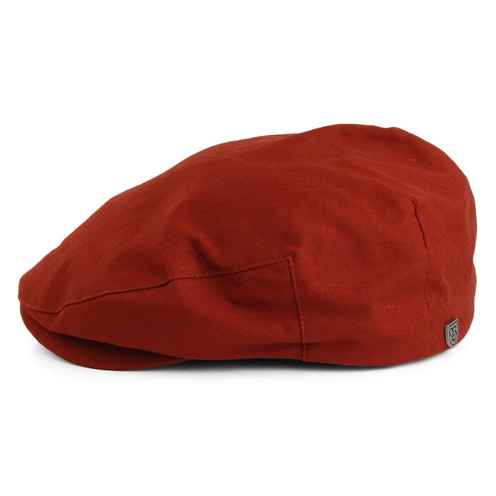 Casquette Plate Hooligan henné brûlé BRIXTON