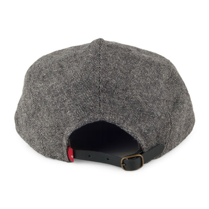 Casquette Plate en Tweed avec Étiquette Vierge Driver gris LEVI'S