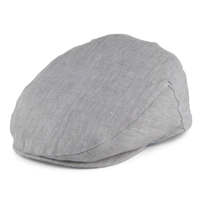 Casquette Plate en Lin Irlandais gris clair FAILSWORTH