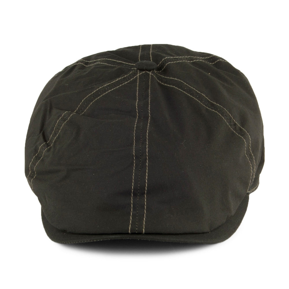 Casquette Gavroche Cirée Hudson olive FAILSWORTH