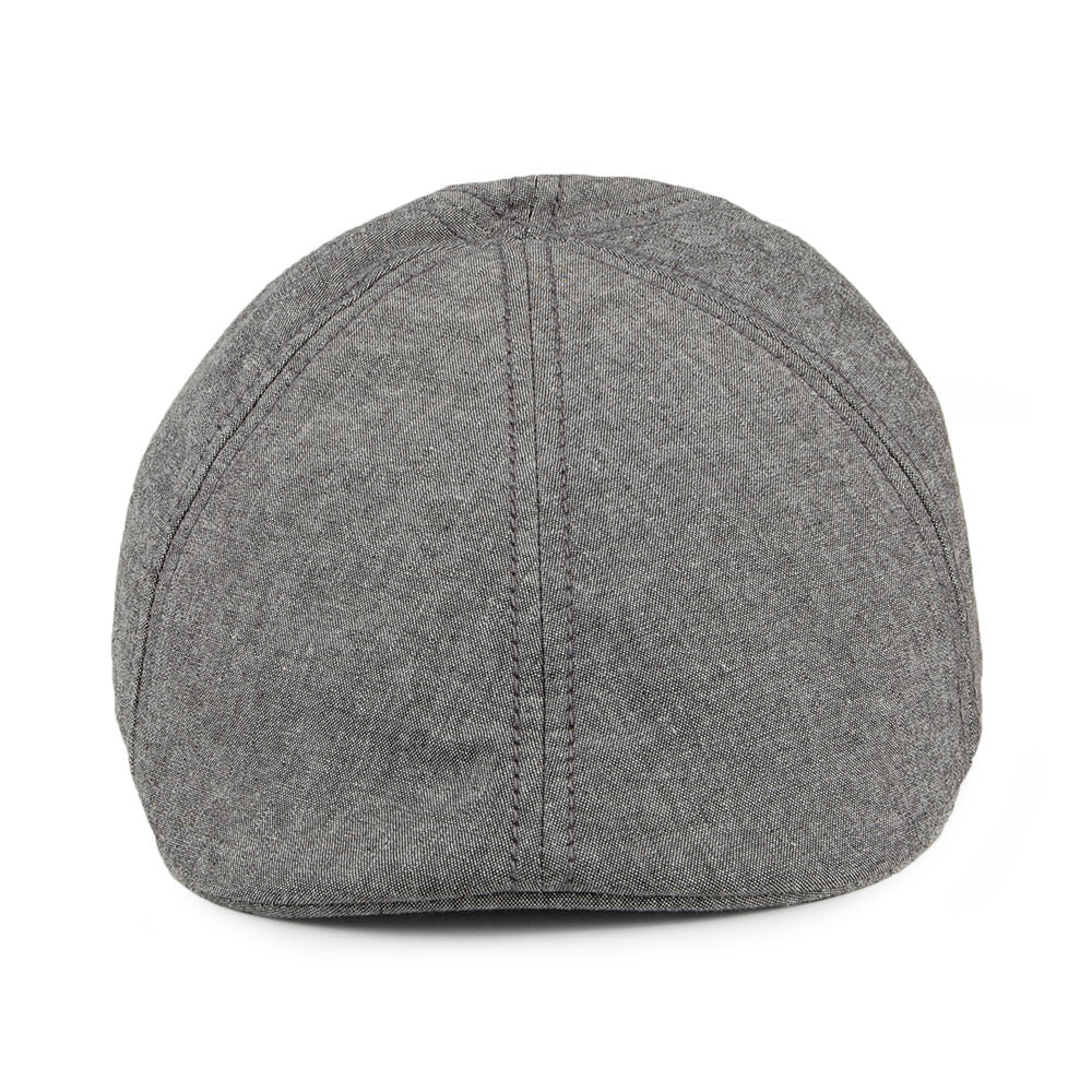 Casquette Plate en Coton Mr. Bang noir délavé GOORIN