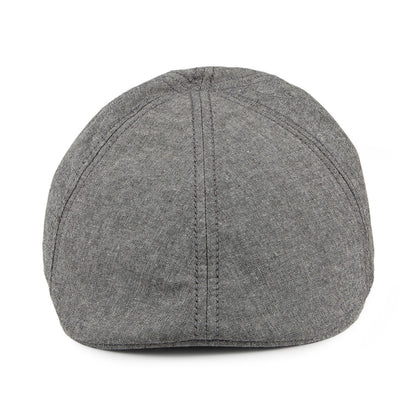 Casquette Plate en Coton Mr. Bang noir délavé GOORIN