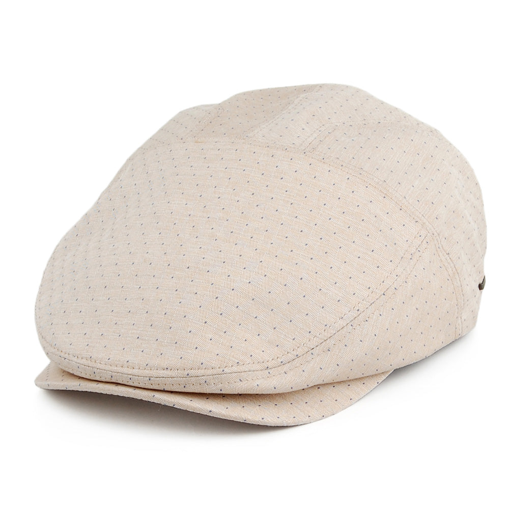 Casquette Plate à Pois Ganey sable BAILEY