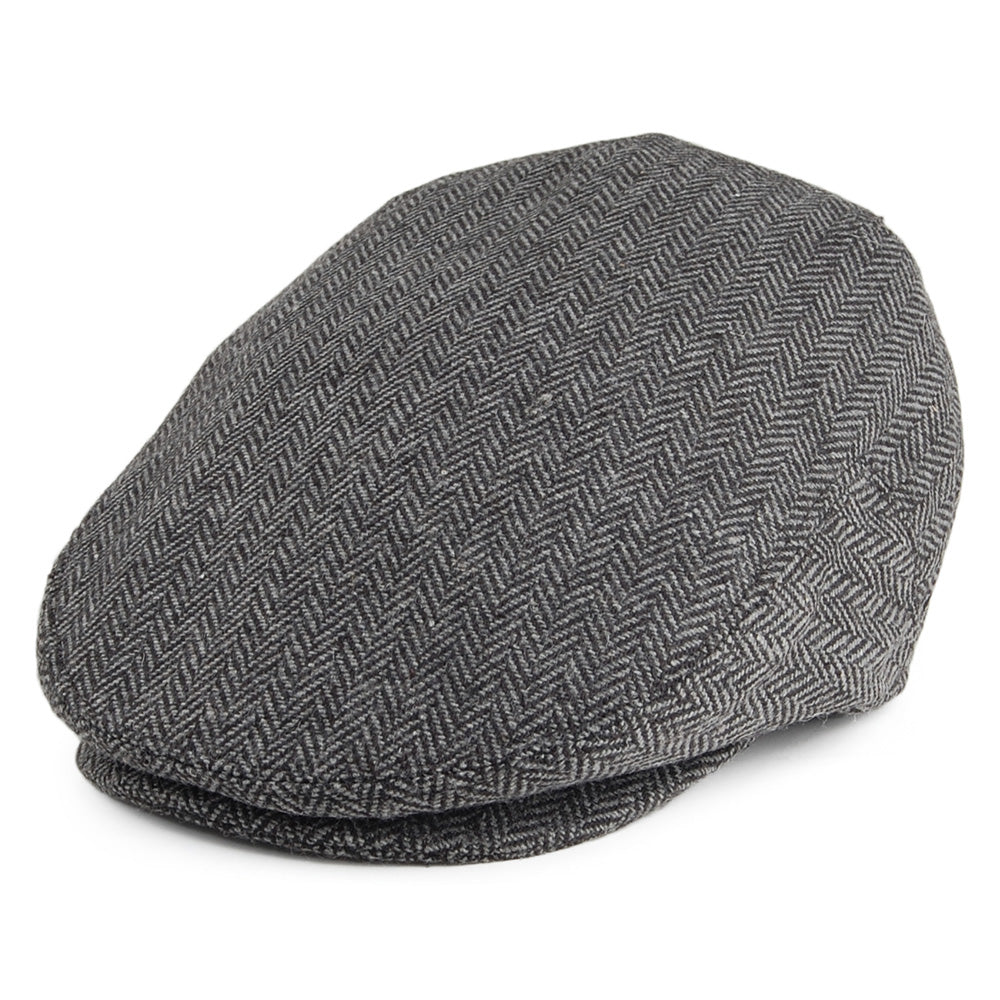 Casquette Plate à Chevrons Classic gris JAXON & JAMES