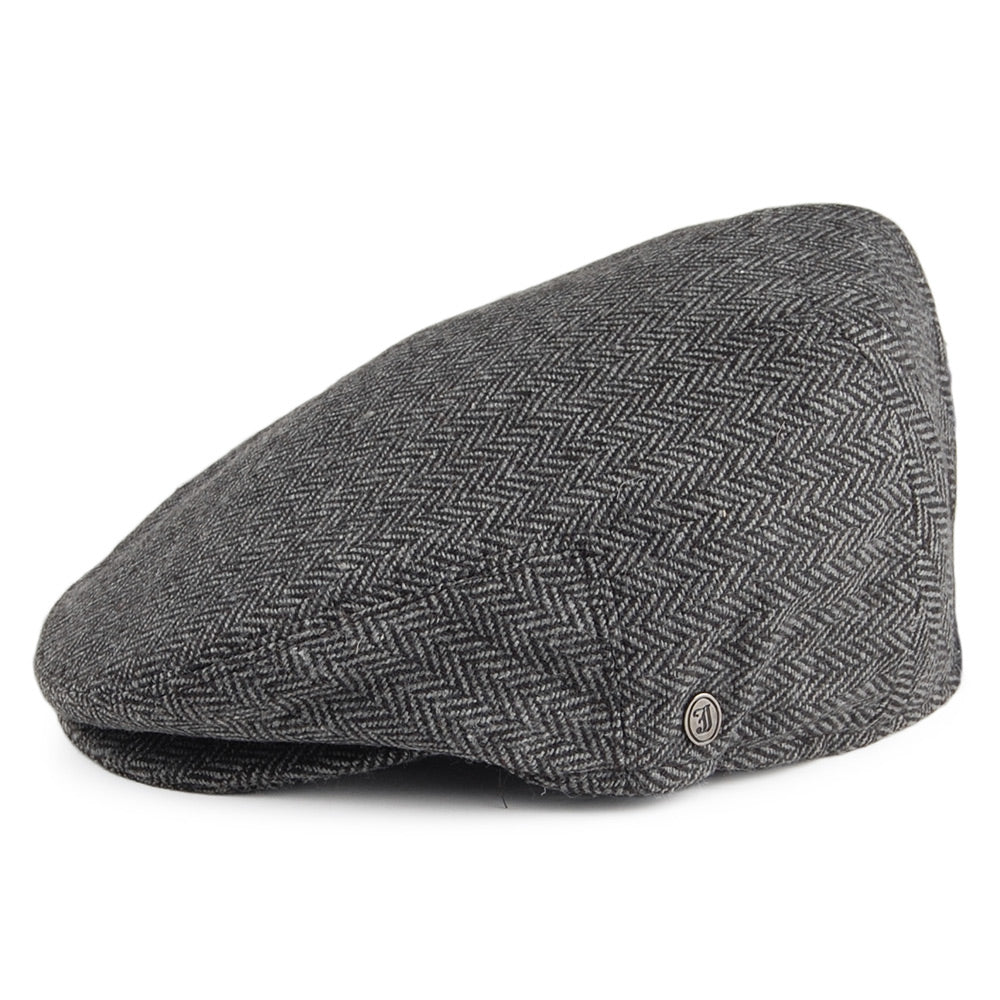 Casquette Plate à Chevrons Classic gris JAXON & JAMES