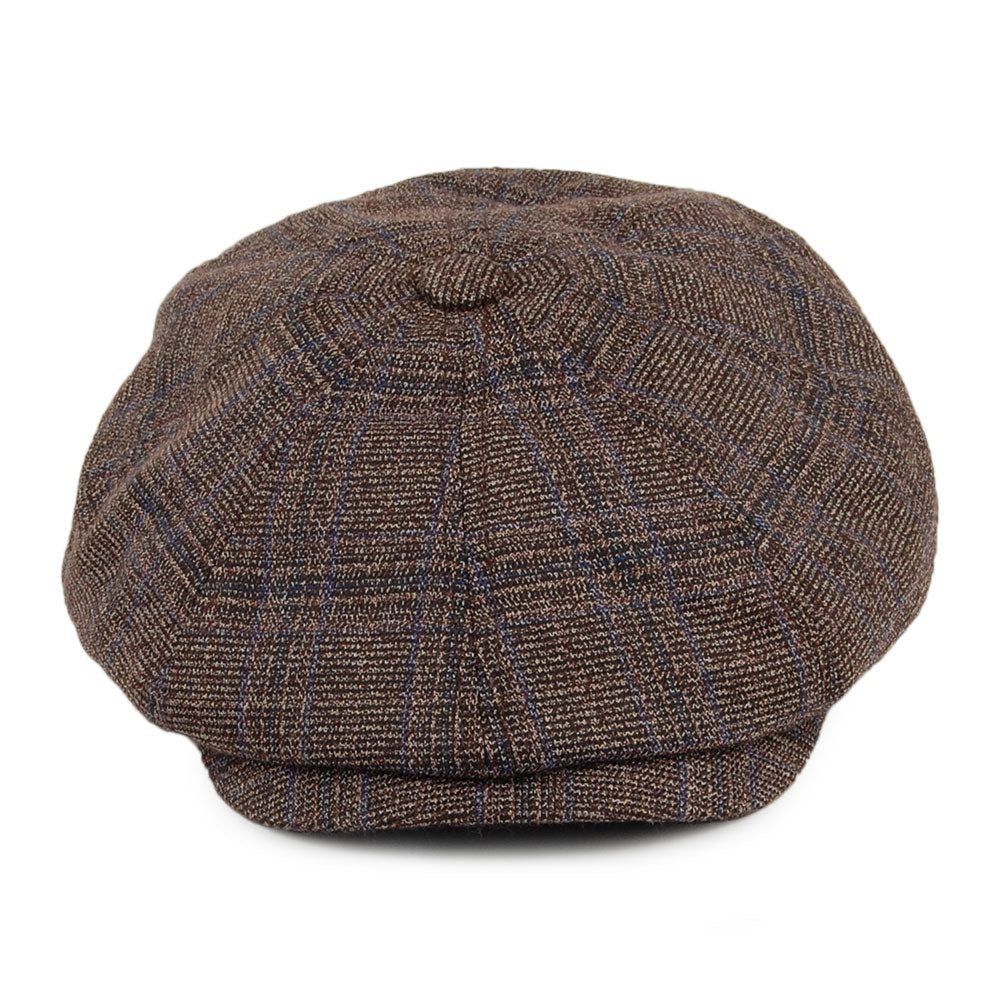 Casquette Gavroche Zeff marron-bleu BAILEY