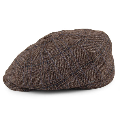 Casquette Gavroche Zeff marron-bleu BAILEY