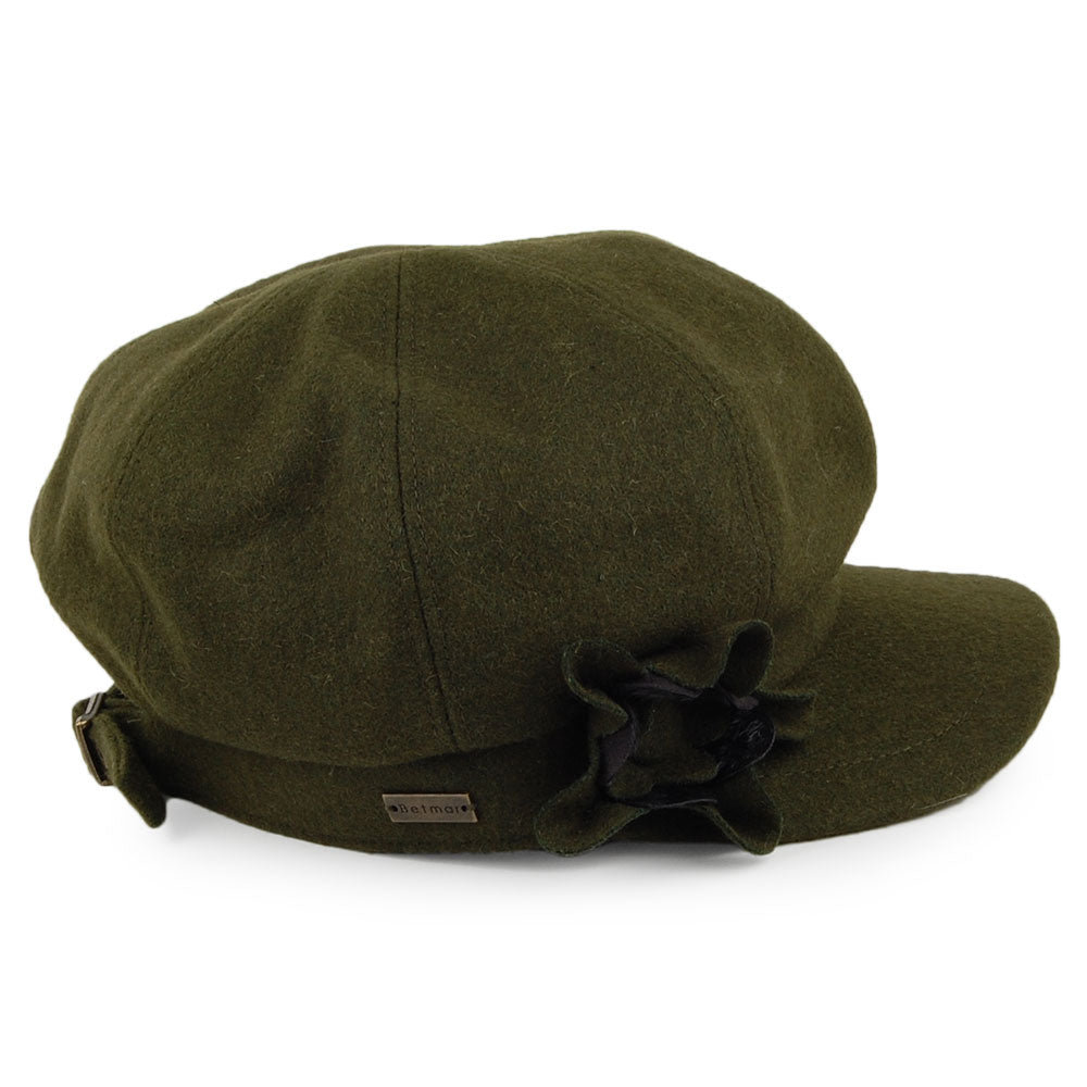 Casquette Gavroche Spitfire Lydia olive BETMAR