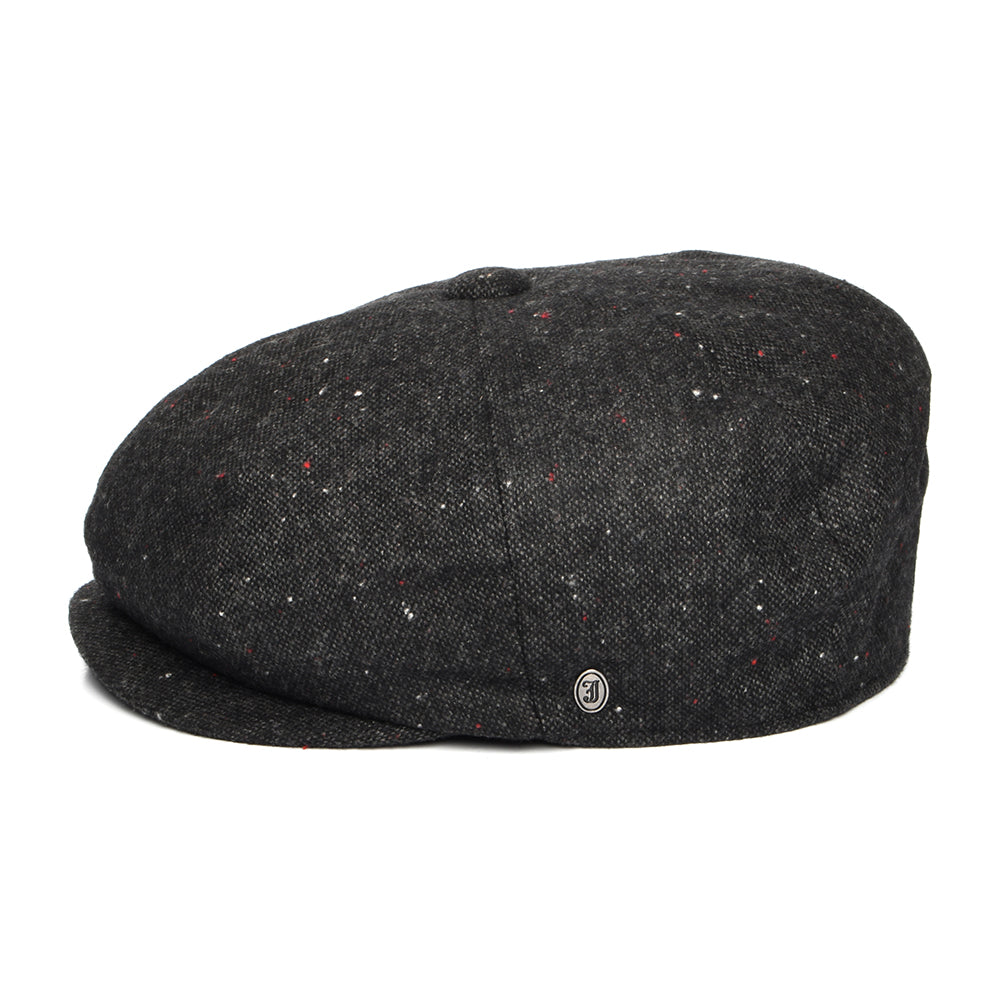 Casquette Gavroche Chinée et Mouchetée Blackheath noir-multi JAXON & JAMES