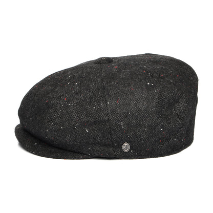 Casquette Gavroche Chinée et Mouchetée Blackheath noir-multi JAXON & JAMES