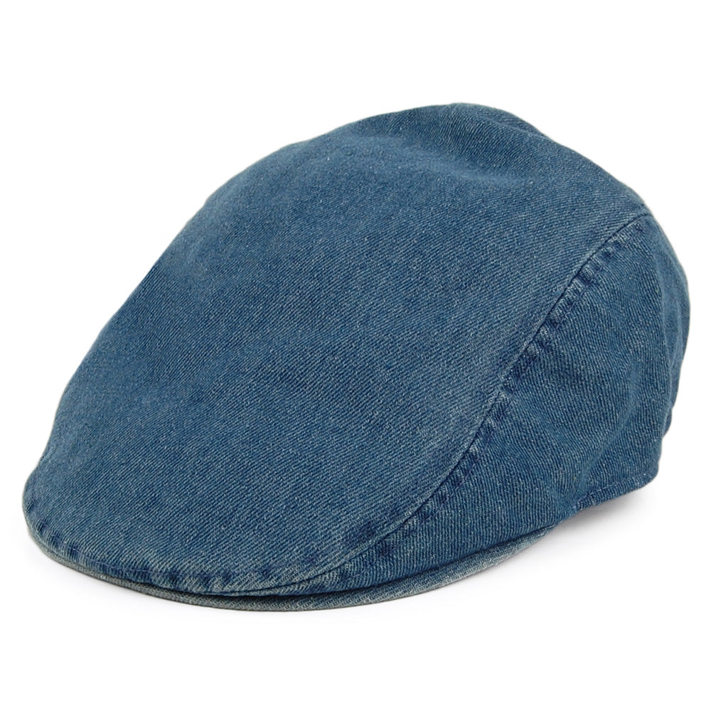 Casquette Plate en Jean Driver denim LEVI'S