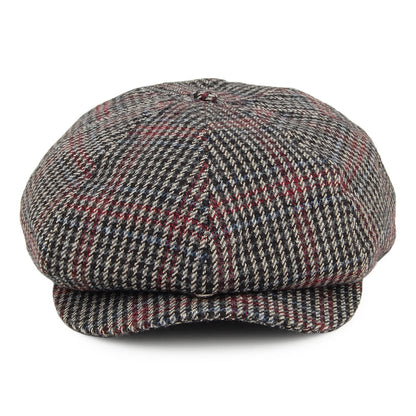Casquette Gavroche Ajustable Pied-de-Poule Brood noir-bleu marine BRIXTON