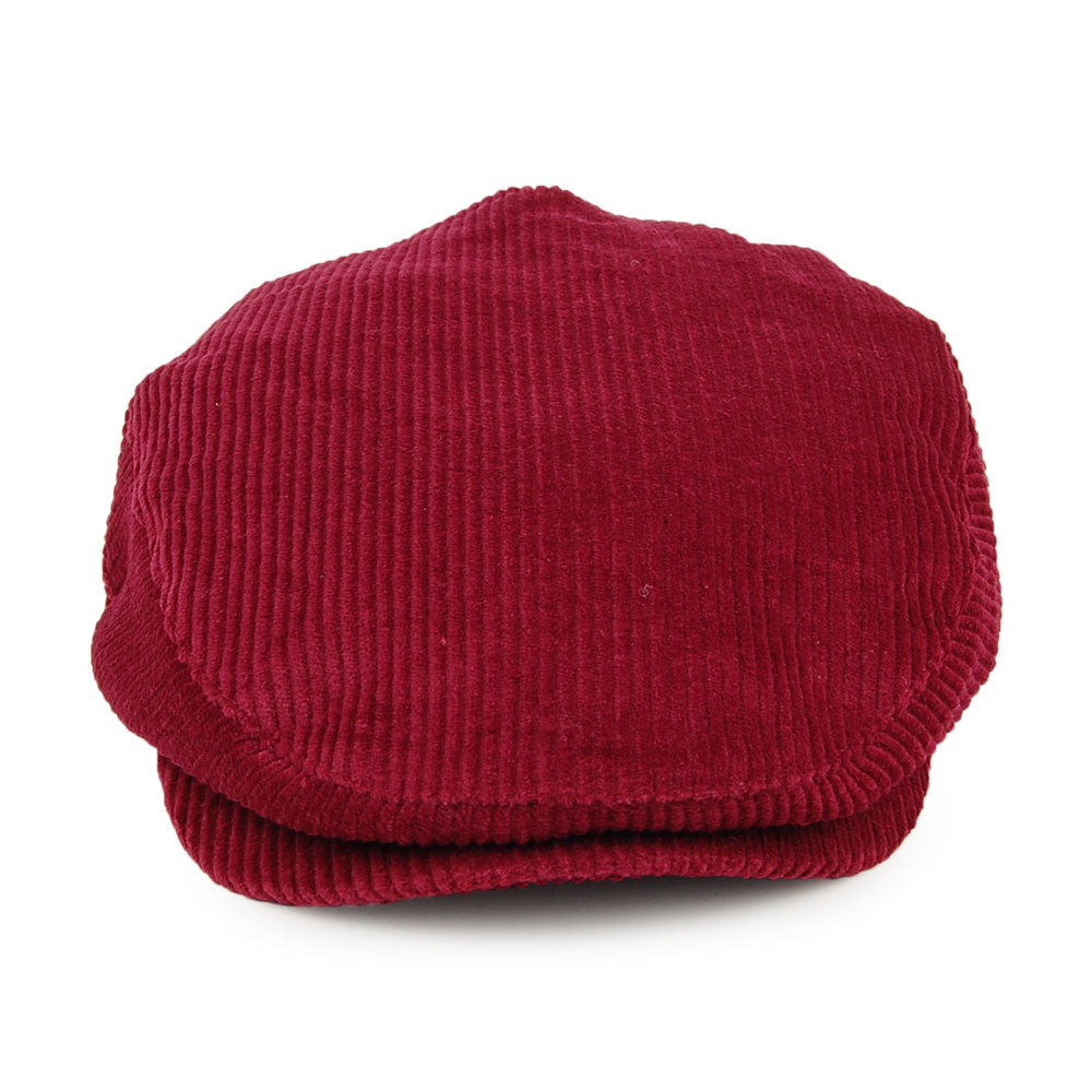Casquette Plate en Velours Côtelé Hooligan cardinal BRIXTON