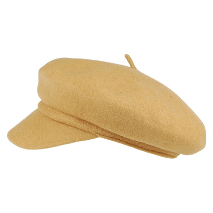 Casquette Gavroche Audrey jaune BRIXTON