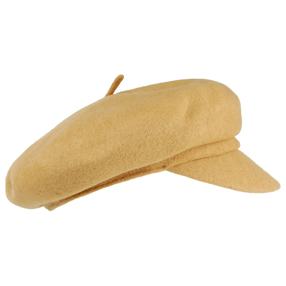 Casquette Gavroche Audrey jaune BRIXTON