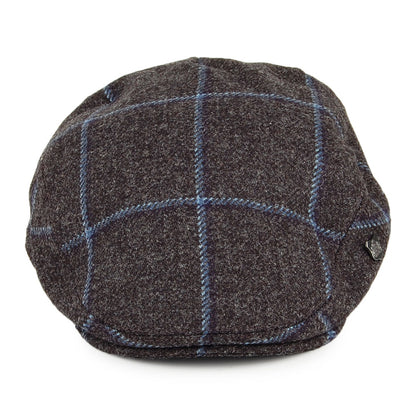Casquette Plate Hydrofuge à Carreaux Gamekeeper gris-bleu FAILSWORTH
