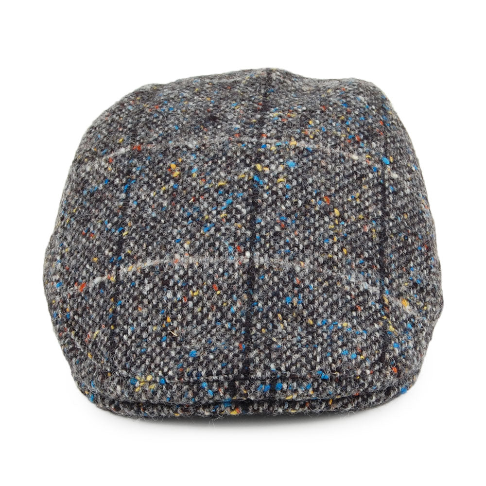Casquette Plate Tweed du Donegal à Carreaux Protège-Oreilles Oslo gris FAILSWORTH