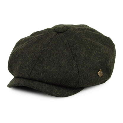 Casquette Gavroche en Melton Alfie loden FAILSWORTH