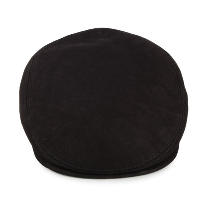 Casquette Plate en Daim noir CITY SPORT