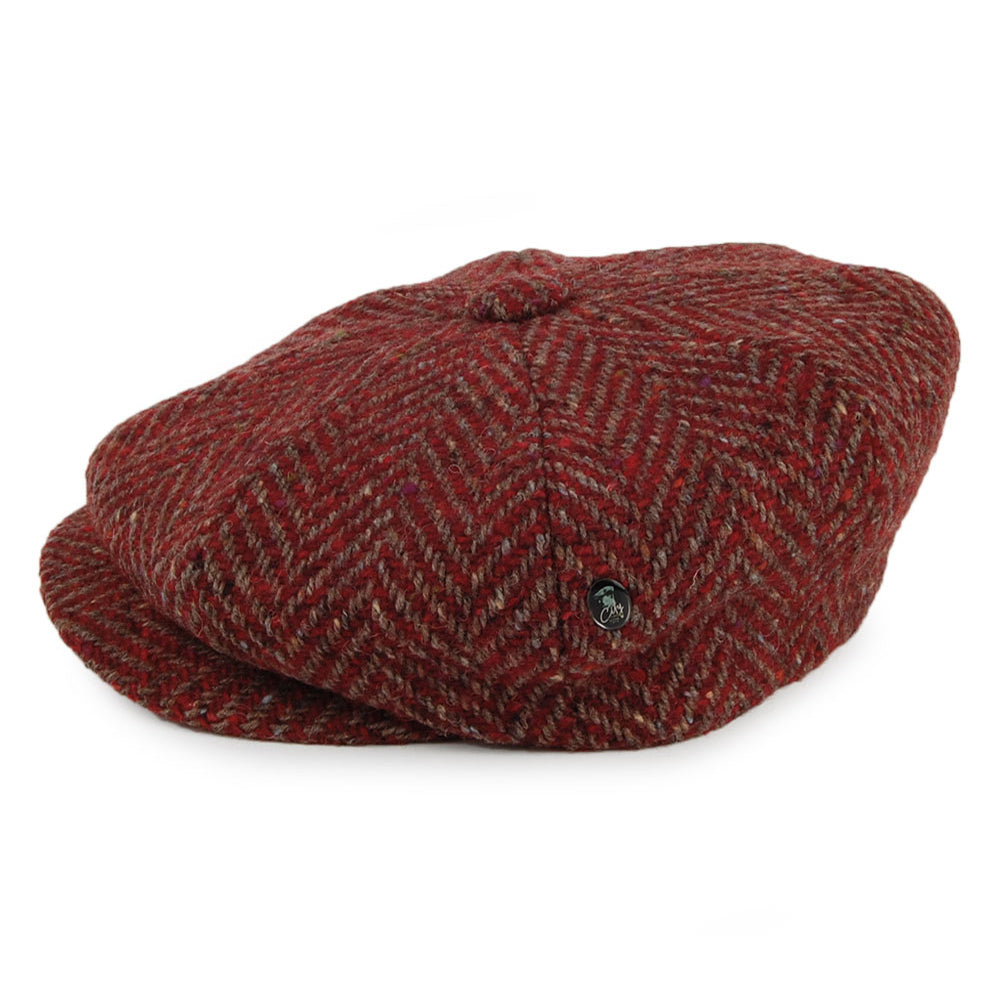 Casquette Gavroche à Larges Chevrons bordeaux CITY SPORT