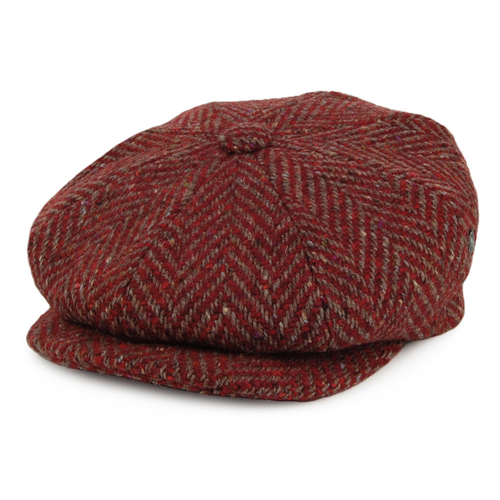 Casquette Gavroche à Larges Chevrons bordeaux CITY SPORT