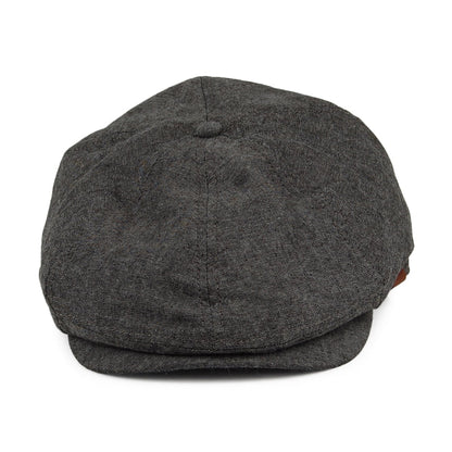 Casquette Gavroche Jamaica noir chiné BARTS