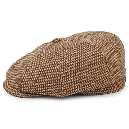 Casquette Gavroche en Paille Toyo Hatteras marron-naturel STETSON
