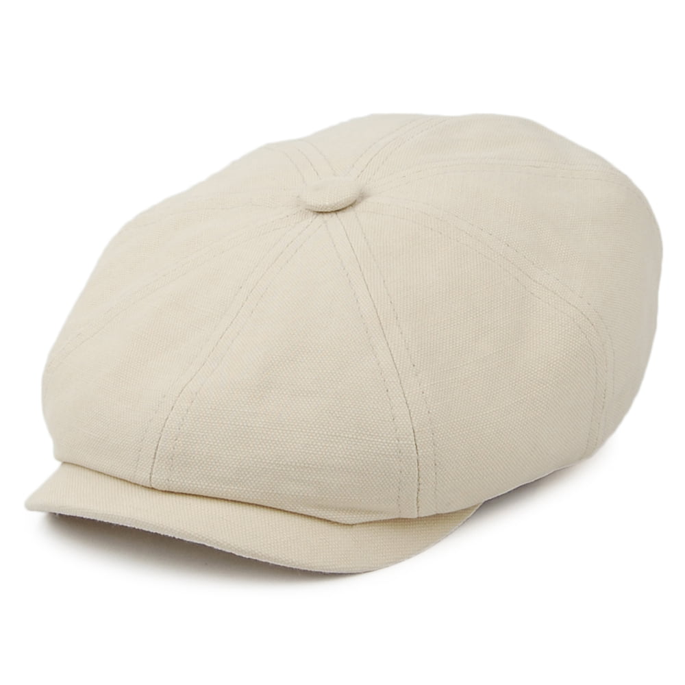 Casquette Gavroche en Coton et Lin naturel STETSON