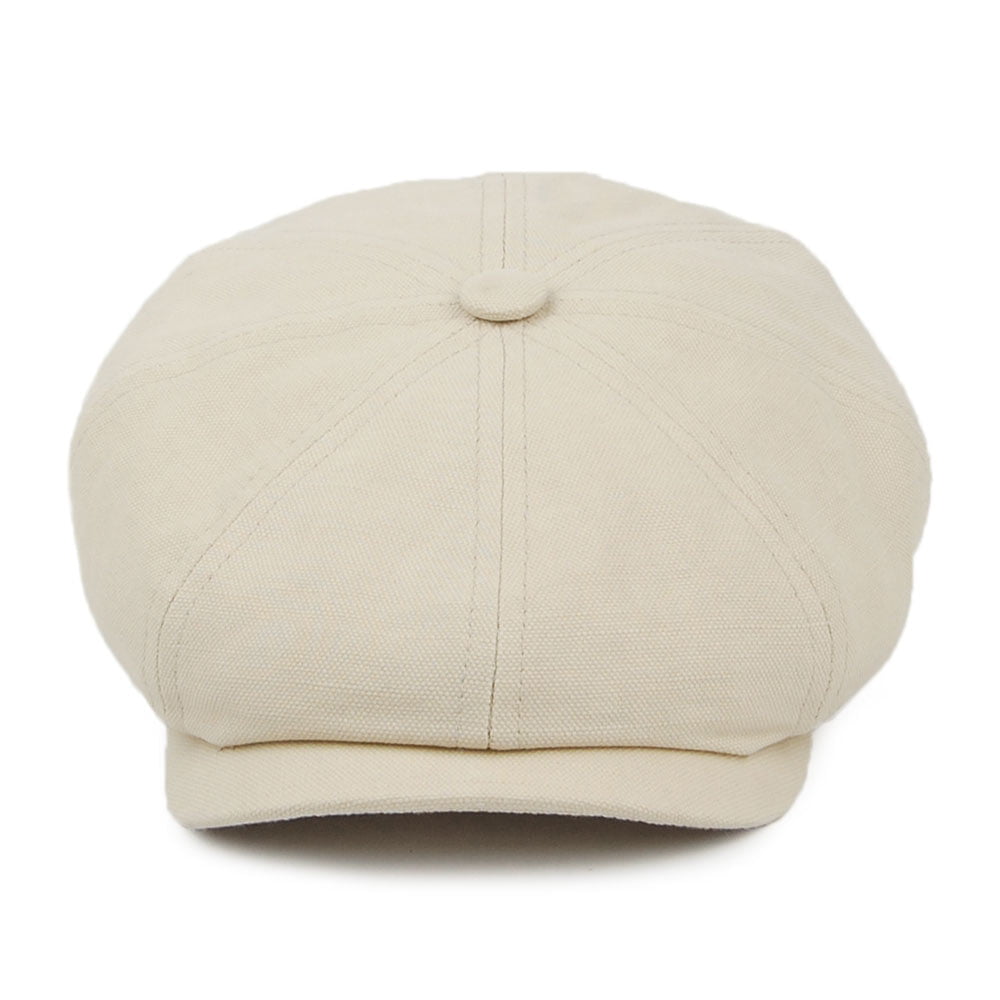 Casquette Gavroche en Coton et Lin naturel STETSON