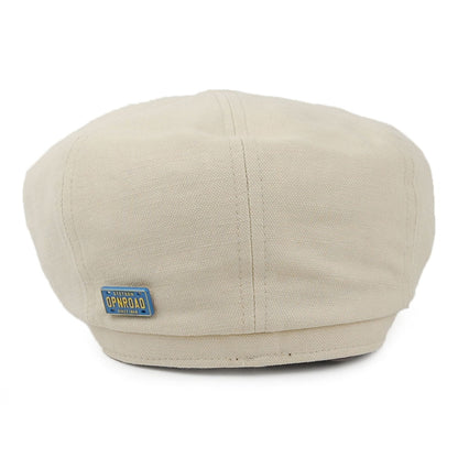 Casquette Gavroche en Coton et Lin naturel STETSON