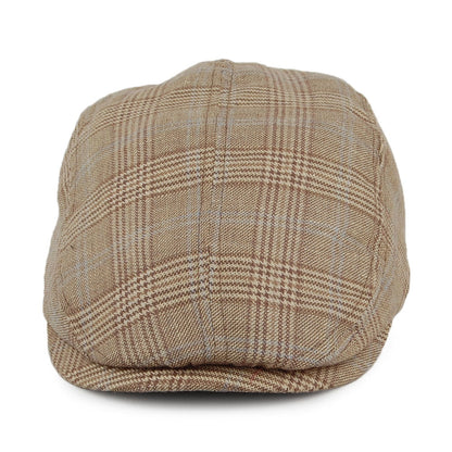 Casquette Plate en Moon Tailored Driver mélange de marrons CHRISTYS