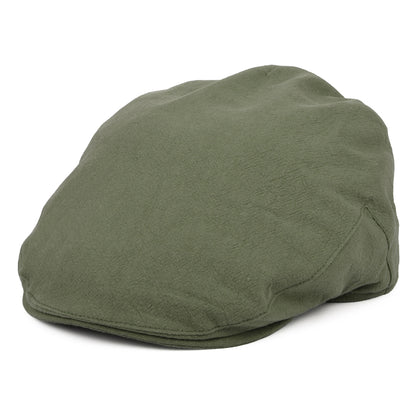 Casquette Plate en Lin Épais Skye Balmoral khaki CHRISTYS