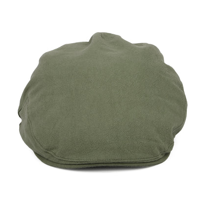 Casquette Plate en Lin Épais Skye Balmoral khaki CHRISTYS