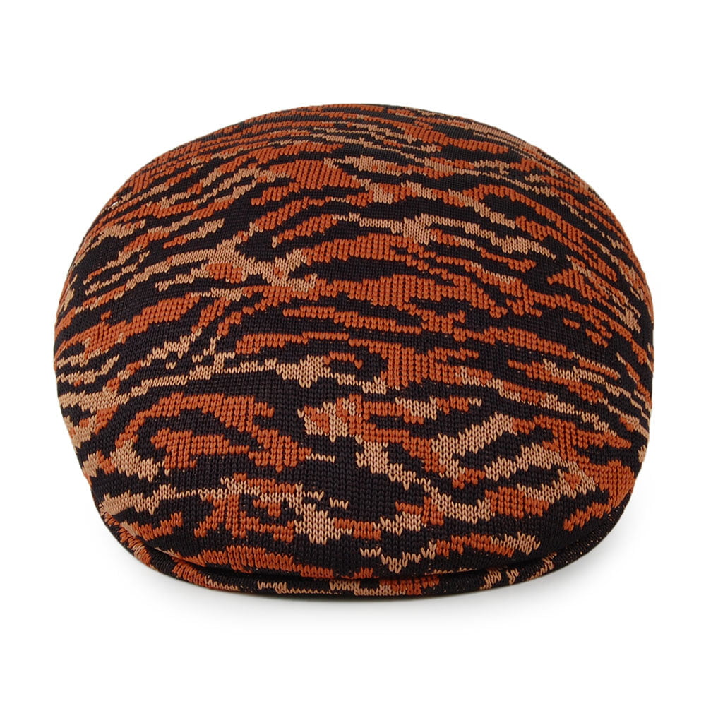 Casquette Plate Carnival 504 Tiger beige sable KANGOL