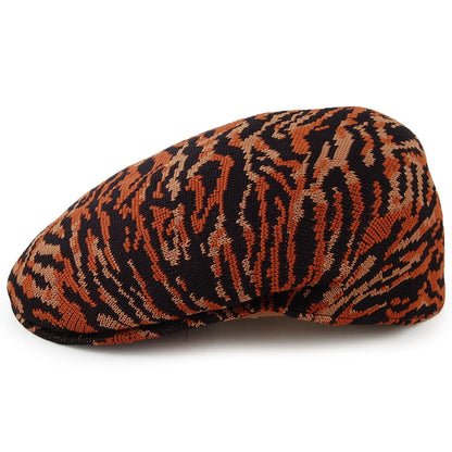 Casquette Plate Carnival 504 Tiger beige sable KANGOL