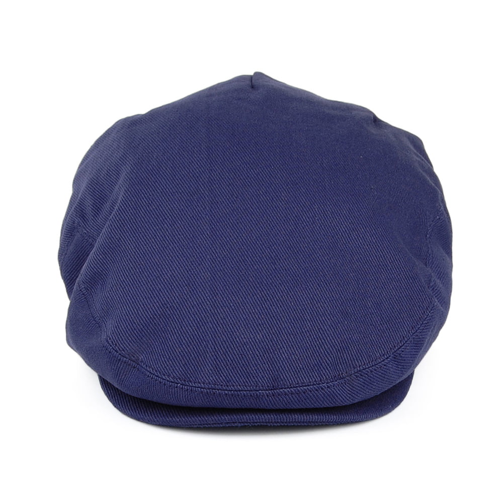 Casquette Plate en Coton bleu foncé JAXON & JAMES