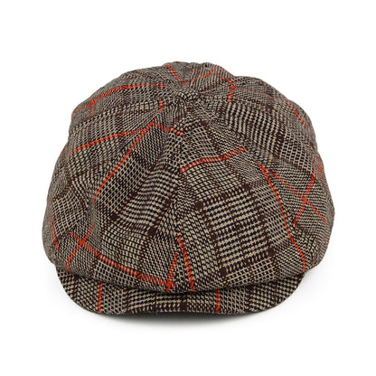 Casquette Gavroche à Carreaux Brood Lightweight marron BRIXTON