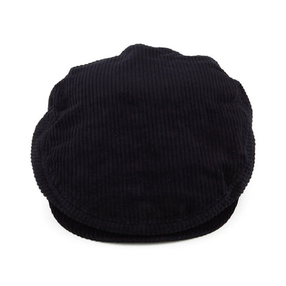 Casquette Plate en Velours Côtelé Légère Hooligan bleu marine délavé BRIXTON