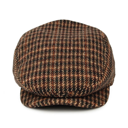 Casquette Plate Pied-de-Poule Ixia mélange de marrons BARTS