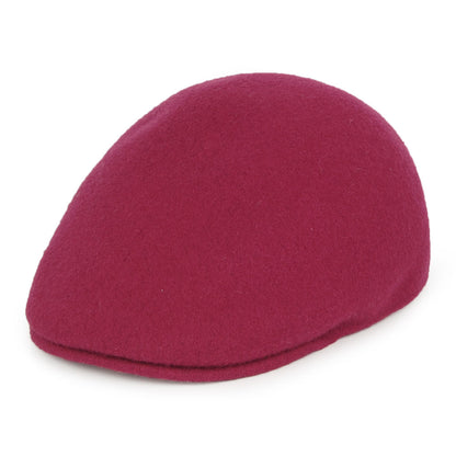 Casquette Plate en Laine 507 Seamless vin KANGOL