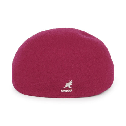Casquette Plate en Laine 507 Seamless vin KANGOL