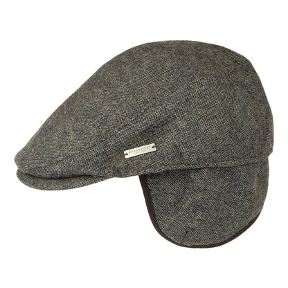 Casquette Plate Avec Protège-Oreilles gris SEEBERGER