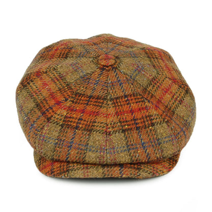 Casquette Gavroche Prince-de-Galles Hatteras en Laine d'Agneau automne STETSON