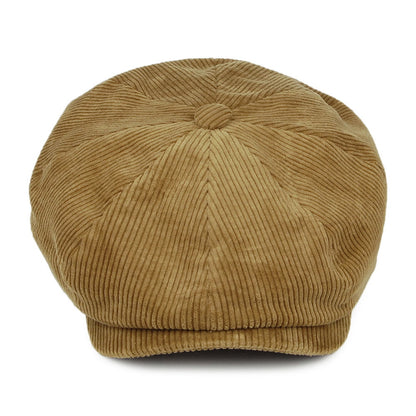 Casquette Gavroche en Velours Côtelé Hatteras fauve STETSON