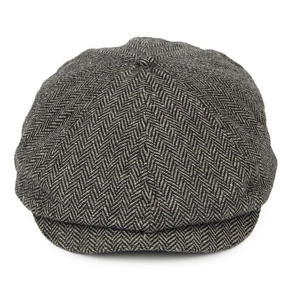Casquette Gavroche à Chevrons Brood gris-noir BRIXTON