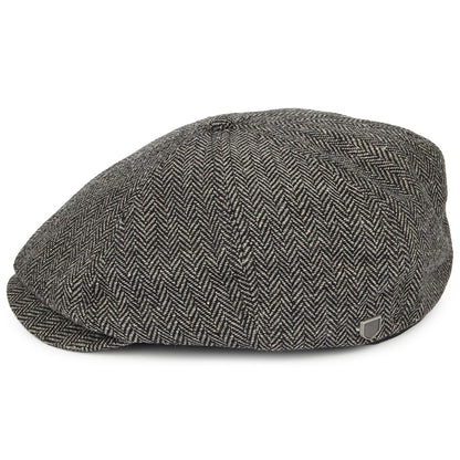 Casquette Gavroche à Chevrons Brood gris-noir BRIXTON