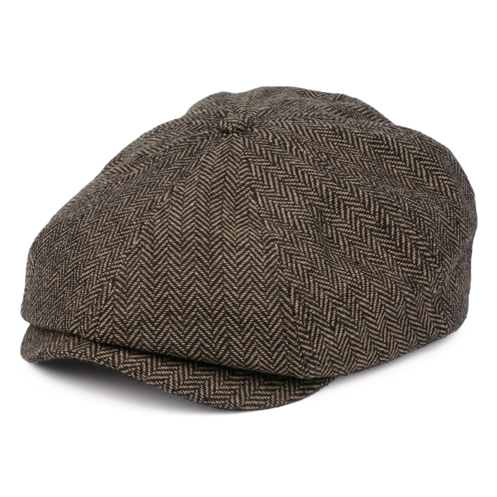Casquette Gavroche à Chevrons Brood marron-khaki BRIXTON